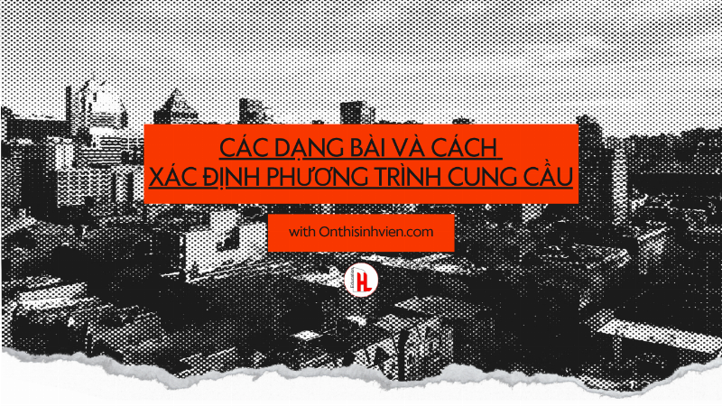 Biểu đồ minh họa lượng dư thừa và thiếu hụt của thị trường dựa trên cung cầu
